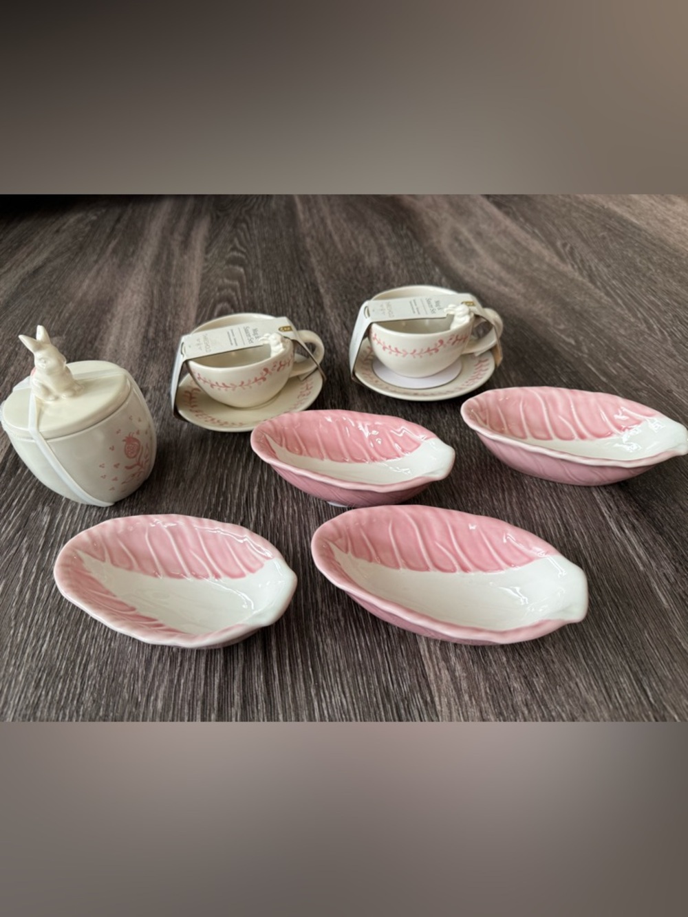 Cottagecore high tea bunny set! So cute!!!